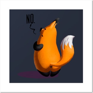 Offended fox Posters and Art